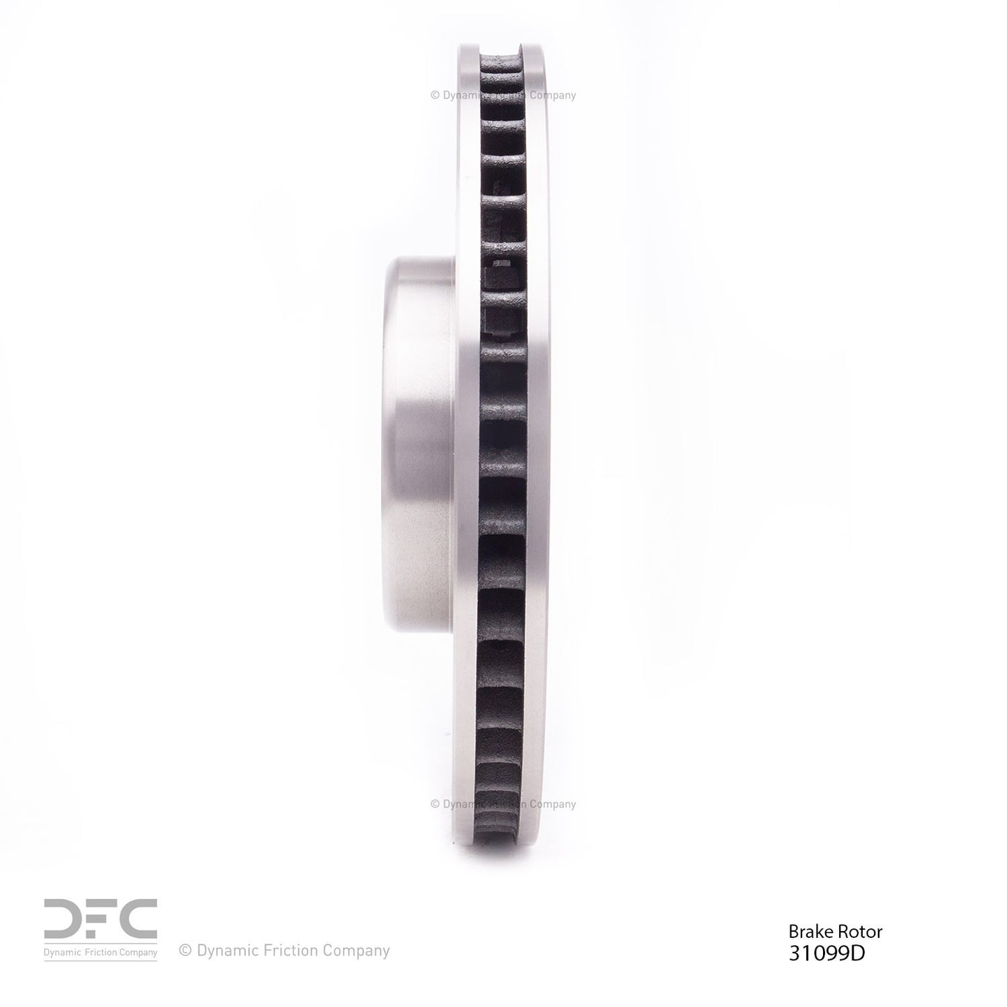 Dynamic Friction Company Disc Brake Rotor 600-31099D