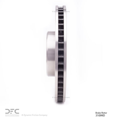 Dynamic Friction Company Disc Brake Rotor 600-31099D