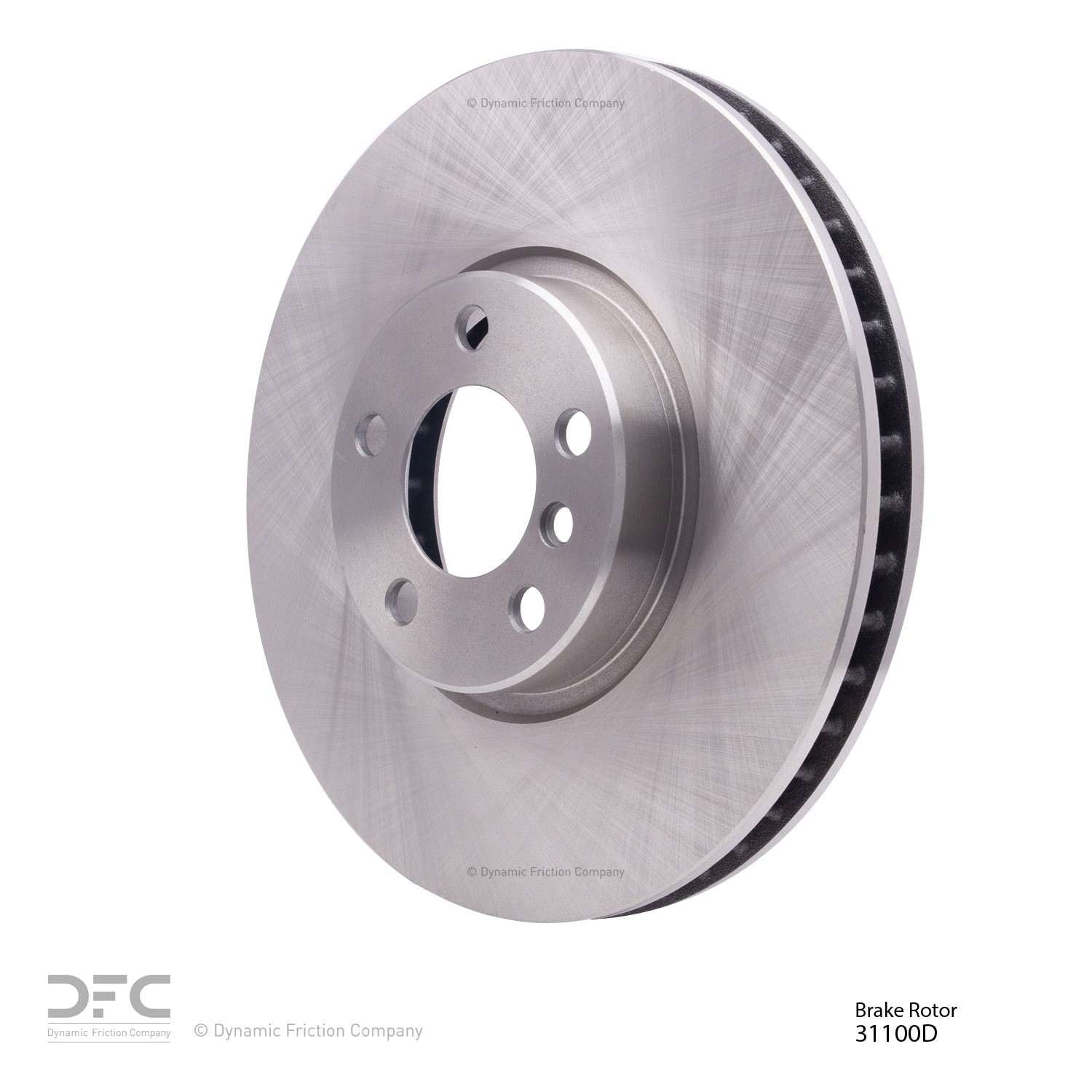 Dynamic Friction Company Disc Brake Rotor 600-31100D