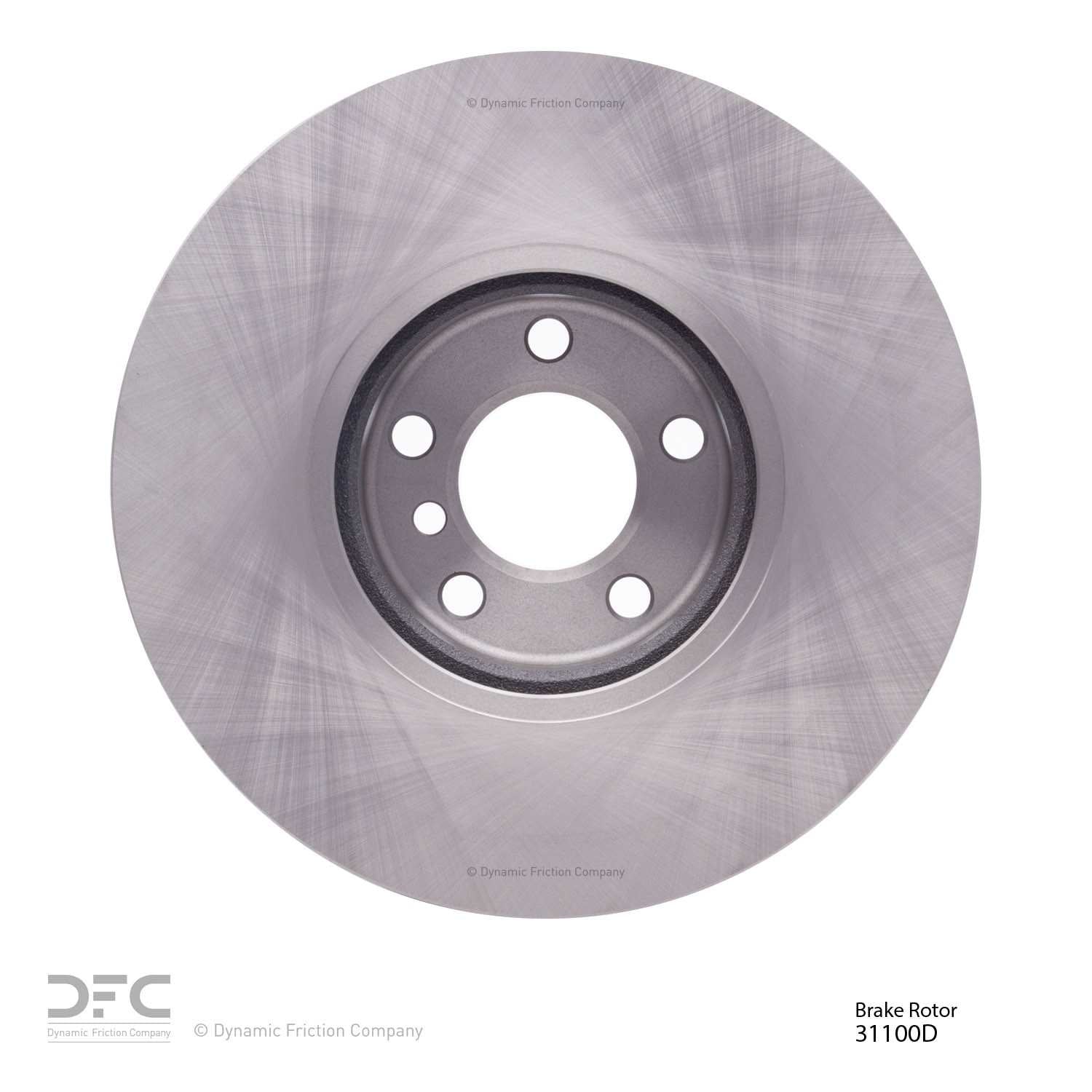 Dynamic Friction Company Disc Brake Rotor 600-31100D