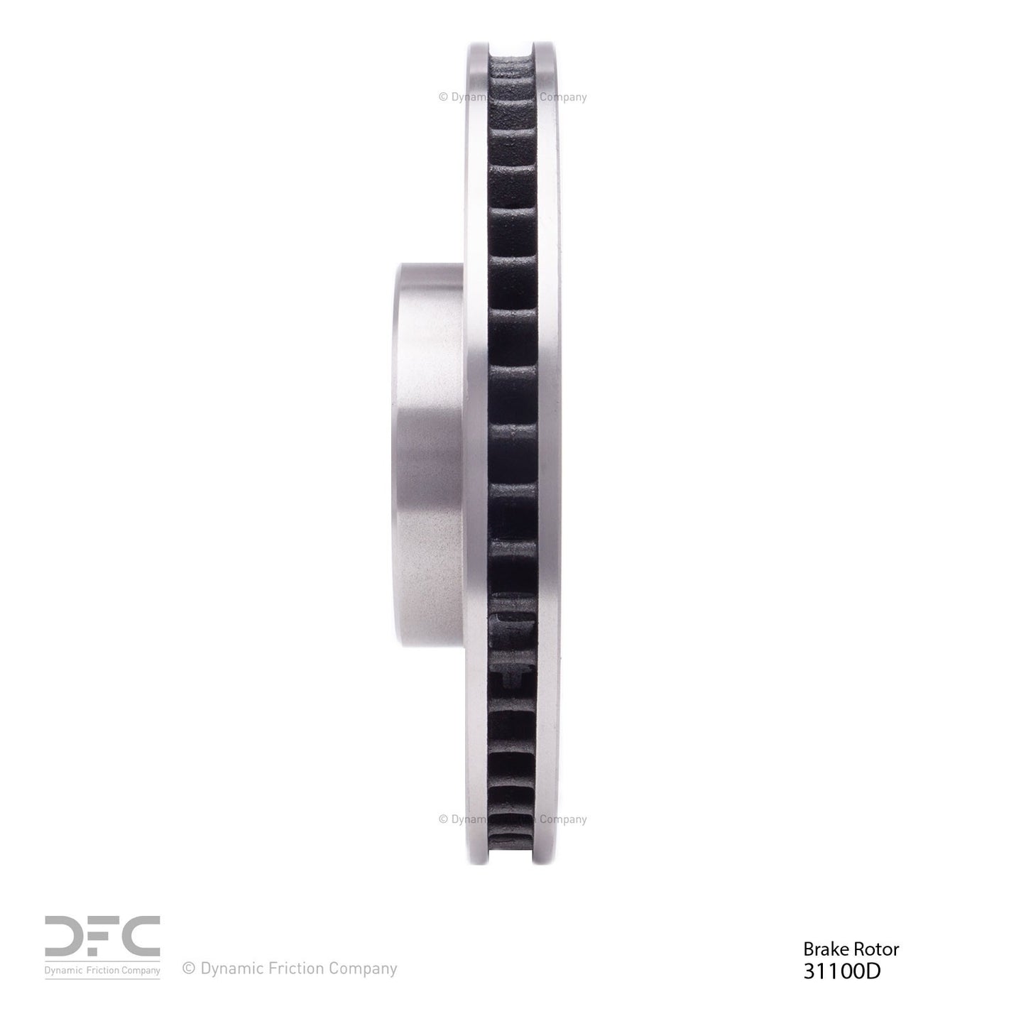 Dynamic Friction Company Disc Brake Rotor 600-31100D