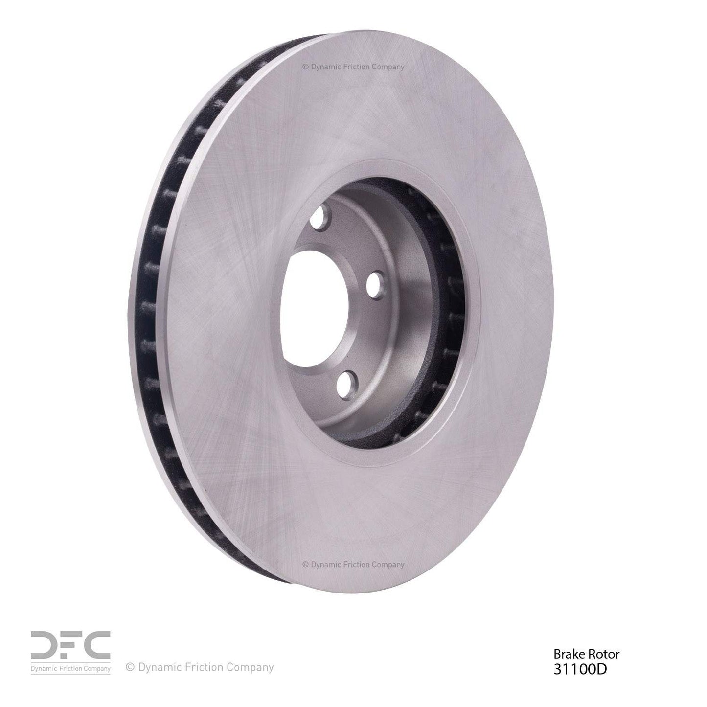 Dynamic Friction Company Disc Brake Rotor 600-31100D