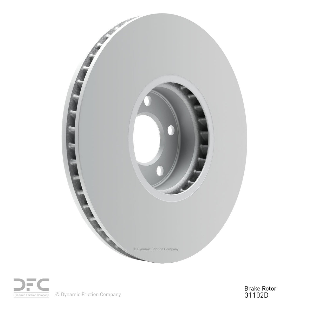 DFC 10-19 BMW Alpina B7L Right Front Brake Rotor 600-31102D