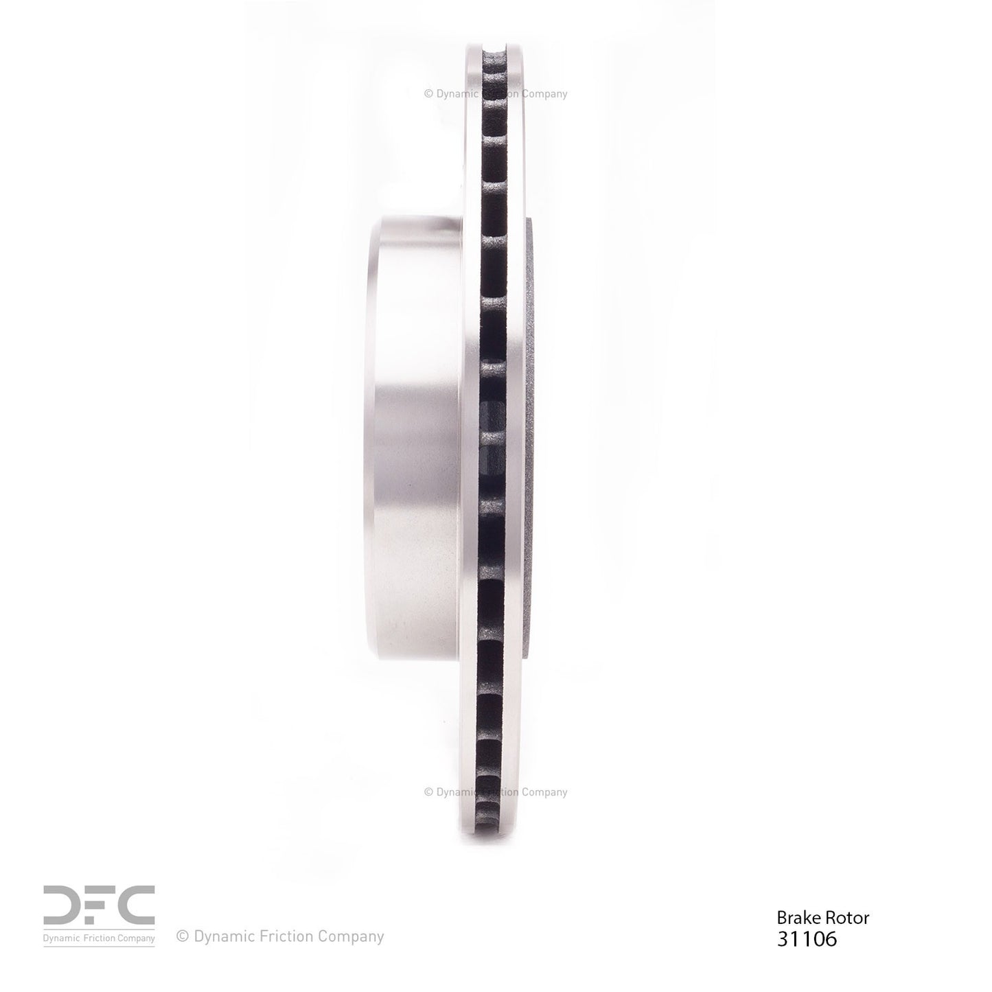 Dynamic Friction Company Disc Brake Rotor 600-31106