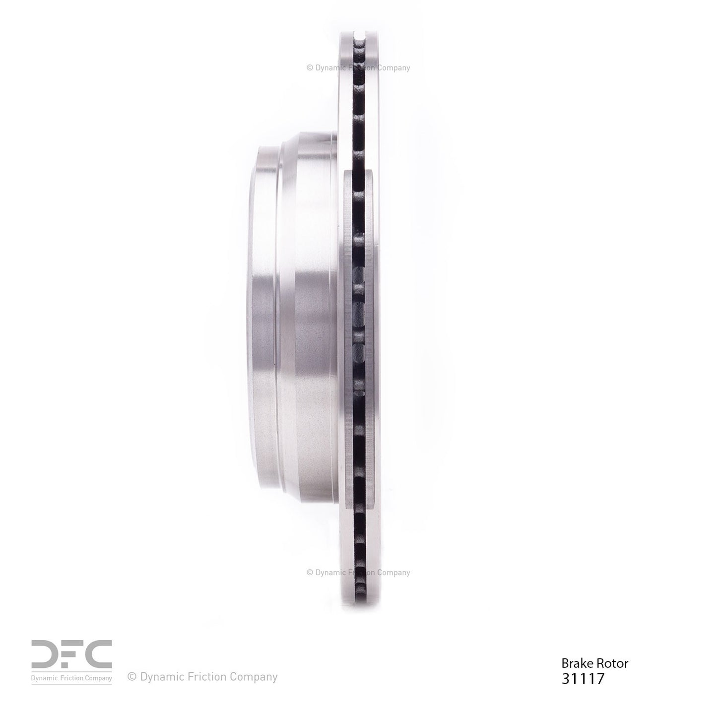 Dynamic Friction Company Disc Brake Rotor 600-31117