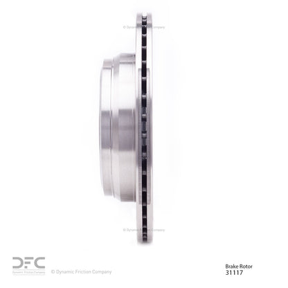 Dynamic Friction Company Disc Brake Rotor 600-31117