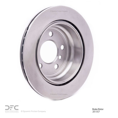 Dynamic Friction Company Disc Brake Rotor 600-31117