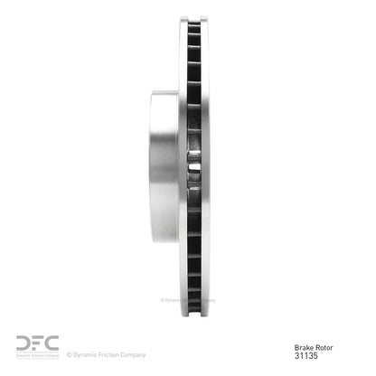 Dynamic Friction Company Disc Brake Rotor 600-31135