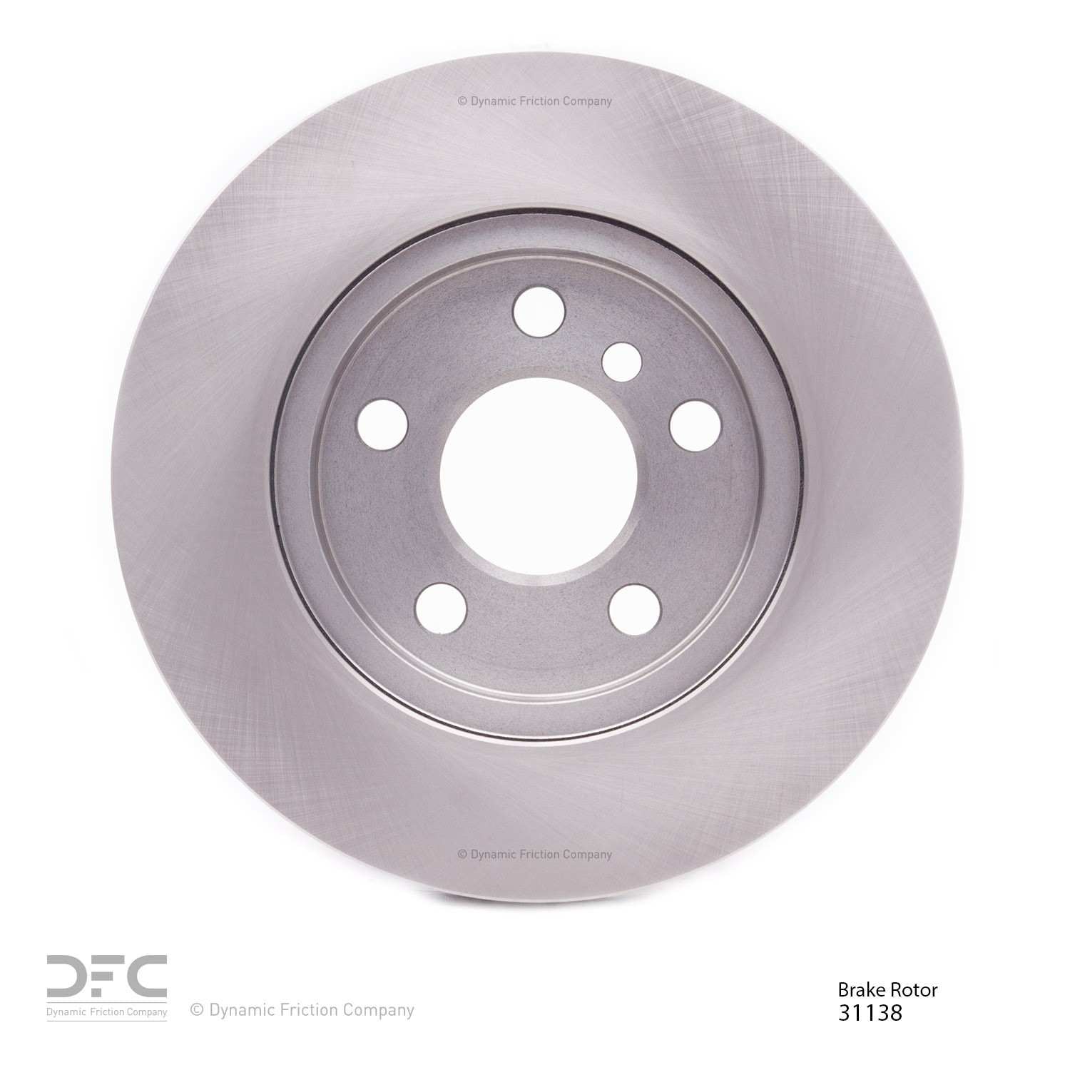 Dynamic Friction Company Disc Brake Rotor 600-31138