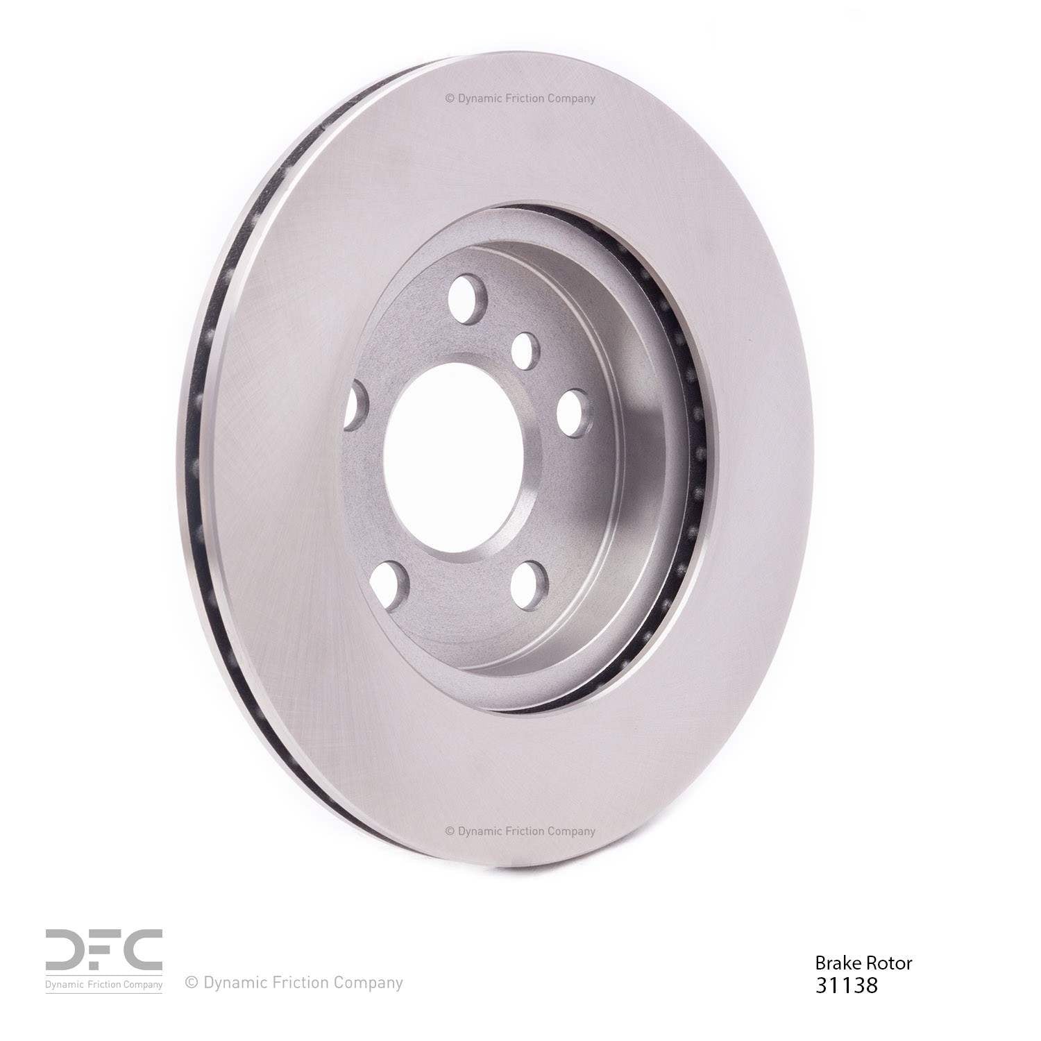 Dynamic Friction Company Disc Brake Rotor 600-31138