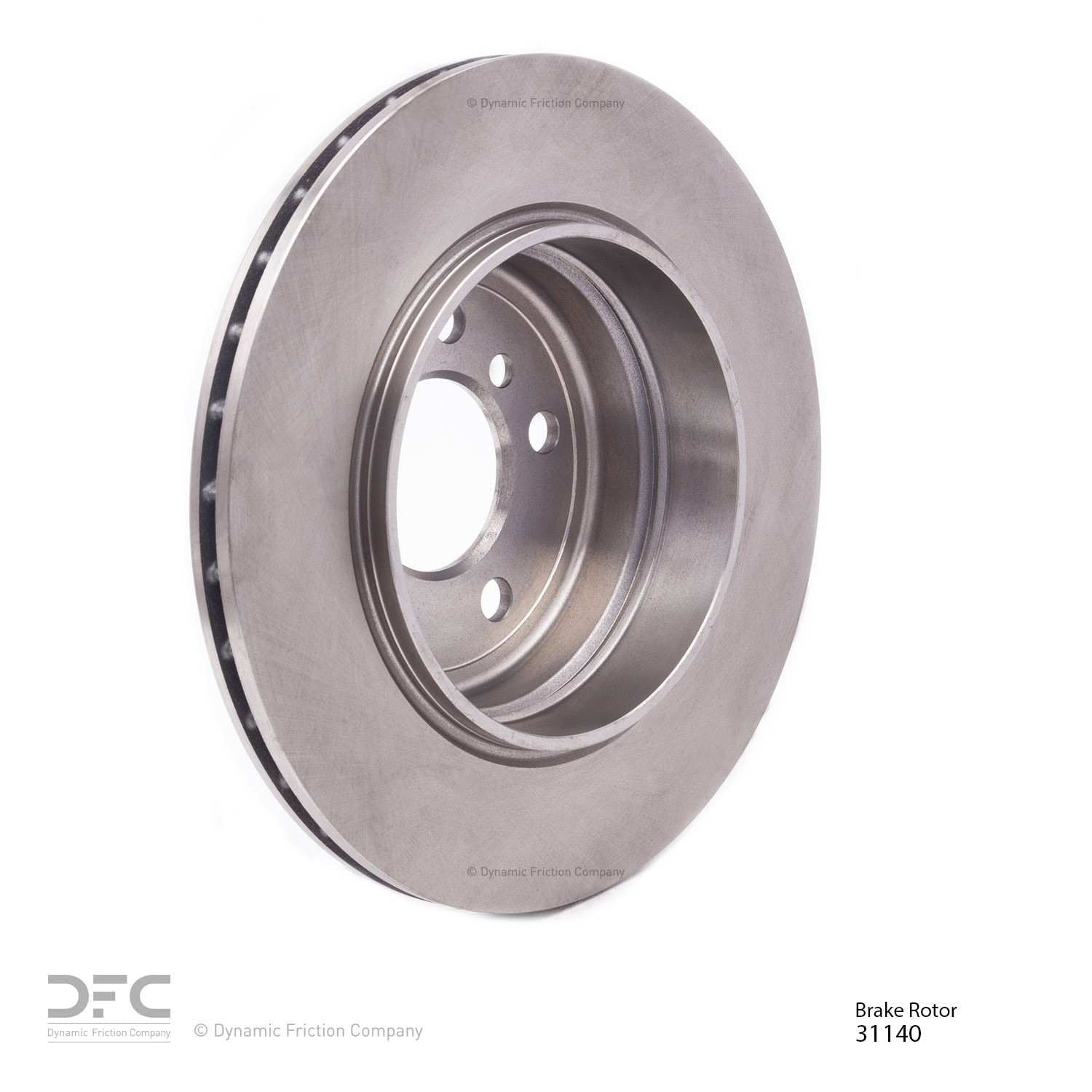 Dynamic Friction Company Disc Brake Rotor 600-31140