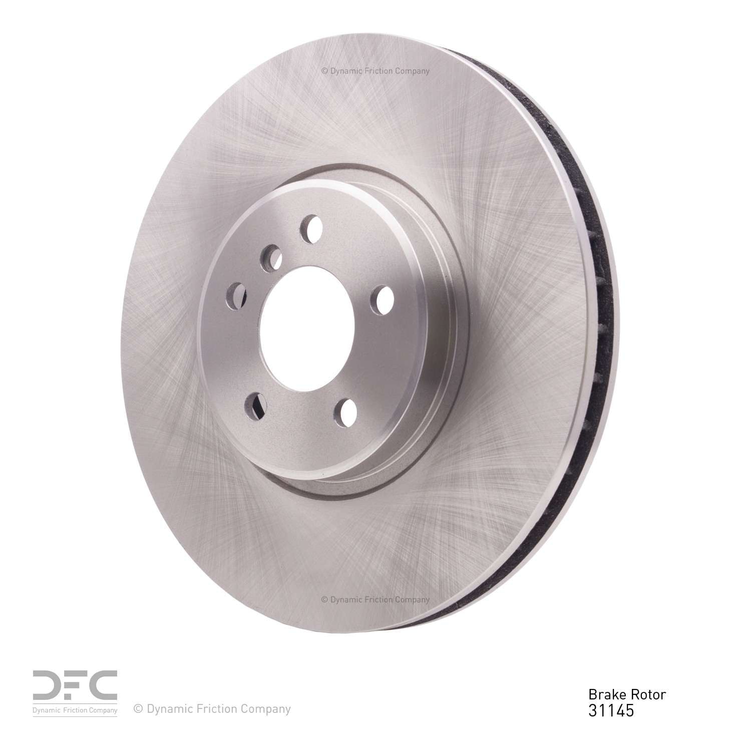 Dynamic Friction Company Disc Brake Rotor 600-31145