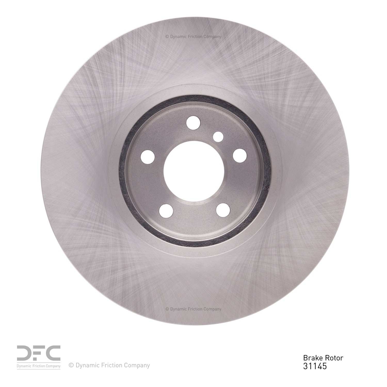 Dynamic Friction Company Disc Brake Rotor 600-31145