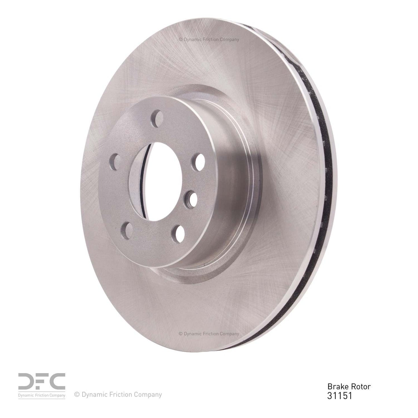 Dynamic Friction Company Disc Brake Rotor 600-31151
