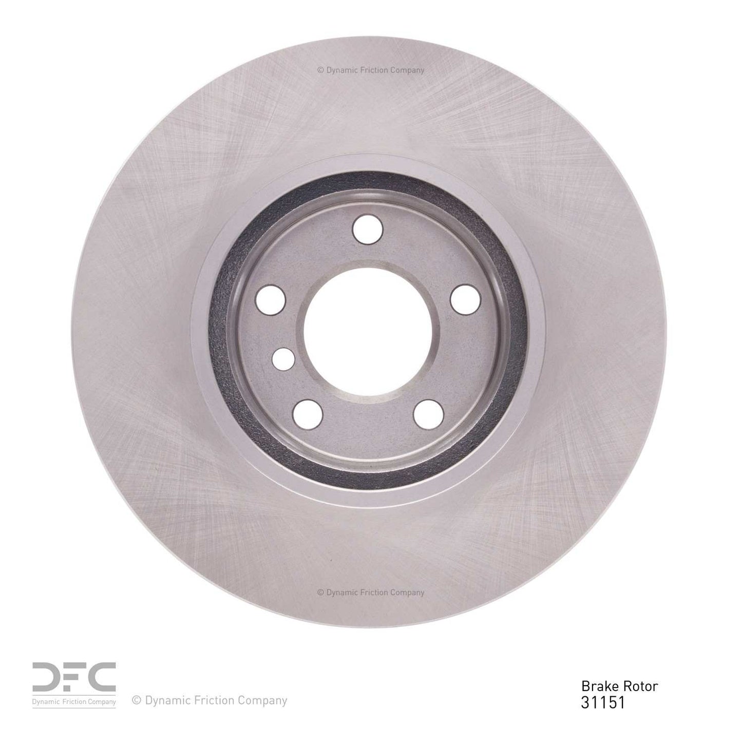 Dynamic Friction Company Disc Brake Rotor 600-31151