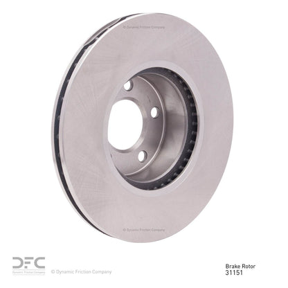 Dynamic Friction Company Disc Brake Rotor 600-31151