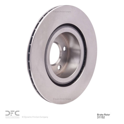 Dynamic Friction Company Disc Brake Rotor 600-31152