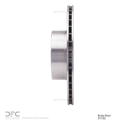 Dynamic Friction Company Disc Brake Rotor 600-31152