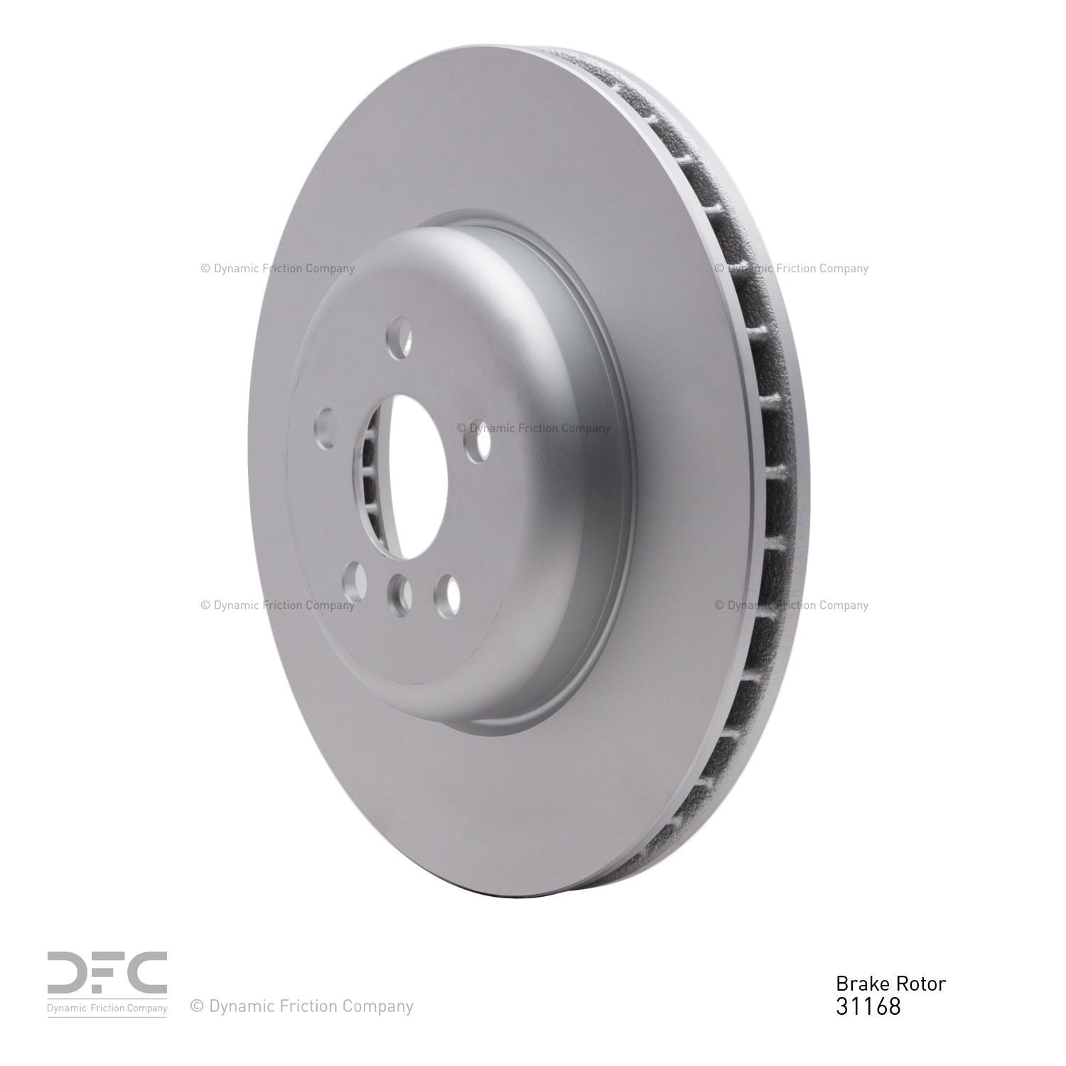 Dynamic Friction Company Disc Brake Rotor 600-31168