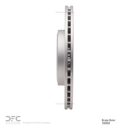 Dynamic Friction Company Disc Brake Rotor 600-32002
