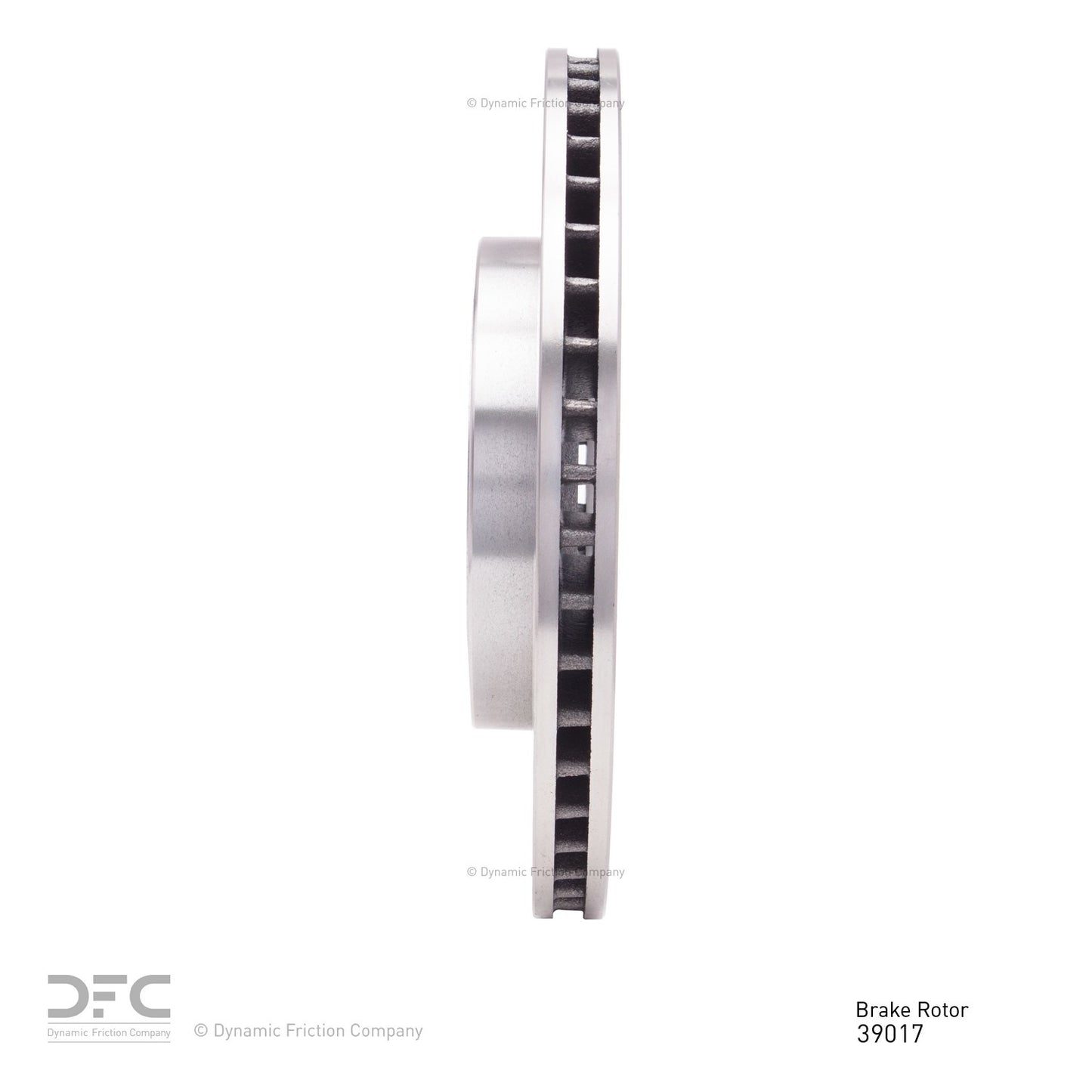 Dynamic Friction Company Disc Brake Rotor 600-39017