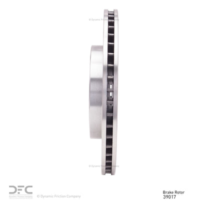 Dynamic Friction Company Disc Brake Rotor 600-39017
