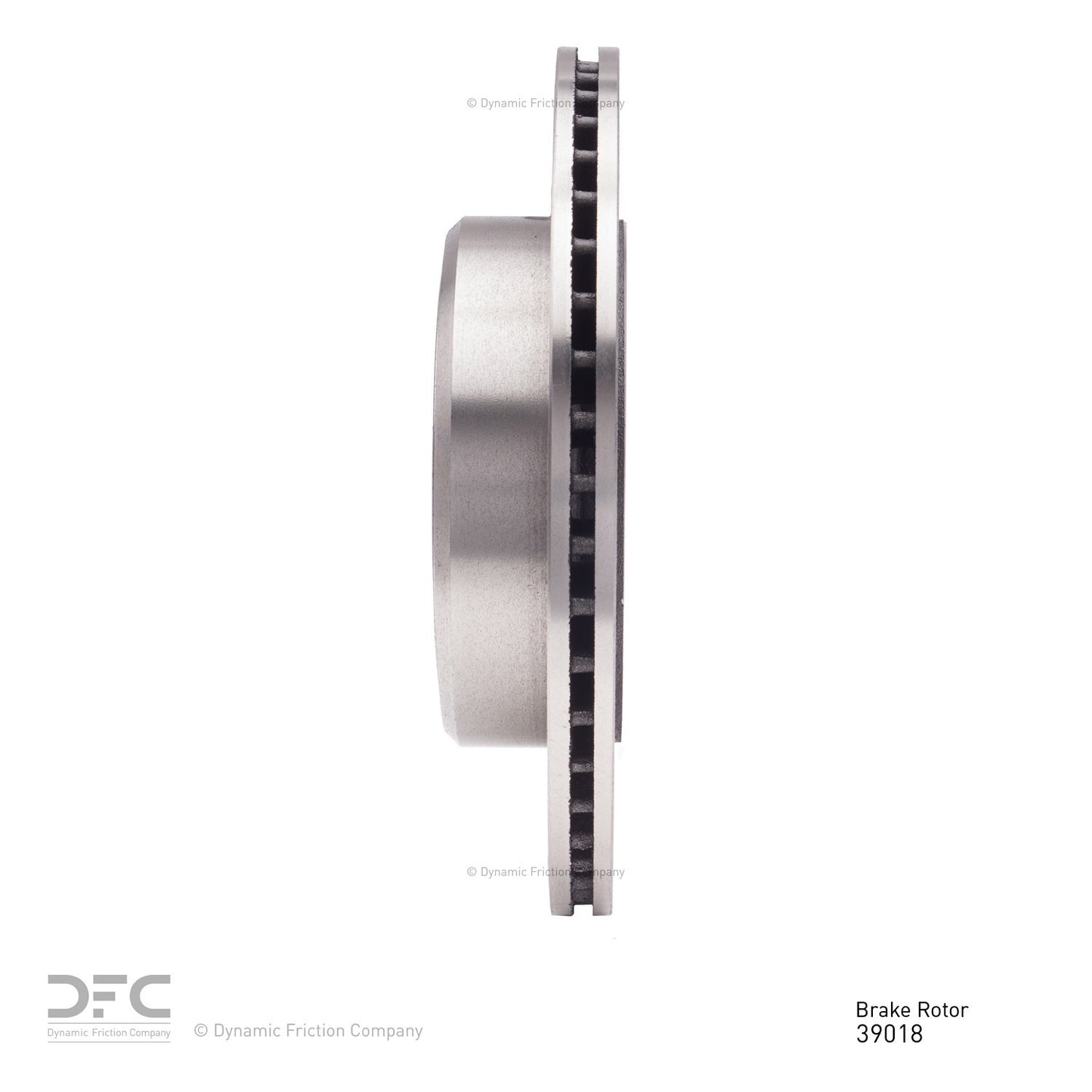 Dynamic Friction Company Disc Brake Rotor 600-39018