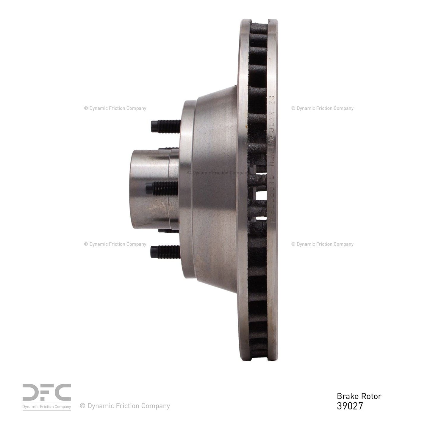 Dynamic Friction Company Disc Brake Rotor 600-39027