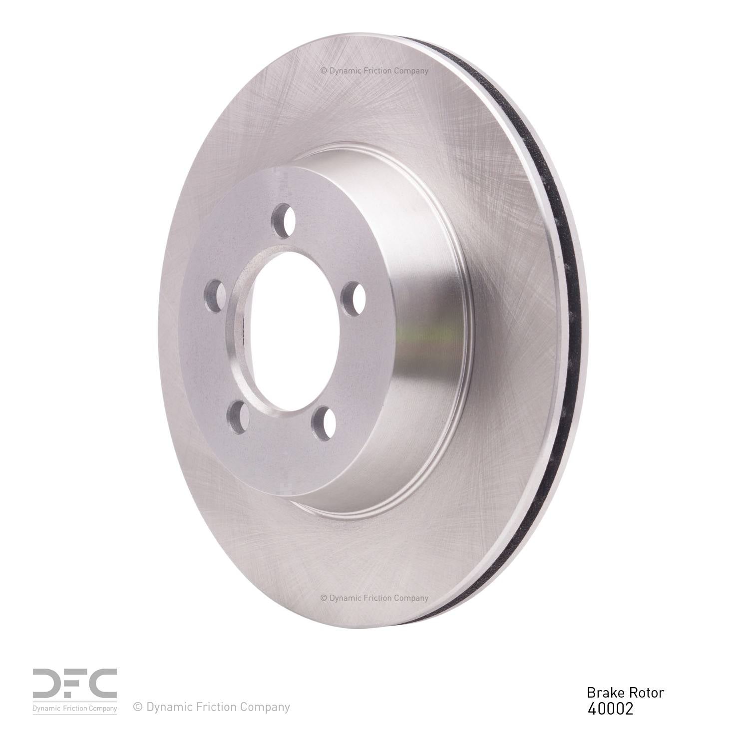 Dynamic Friction Company Disc Brake Rotor 600-40002