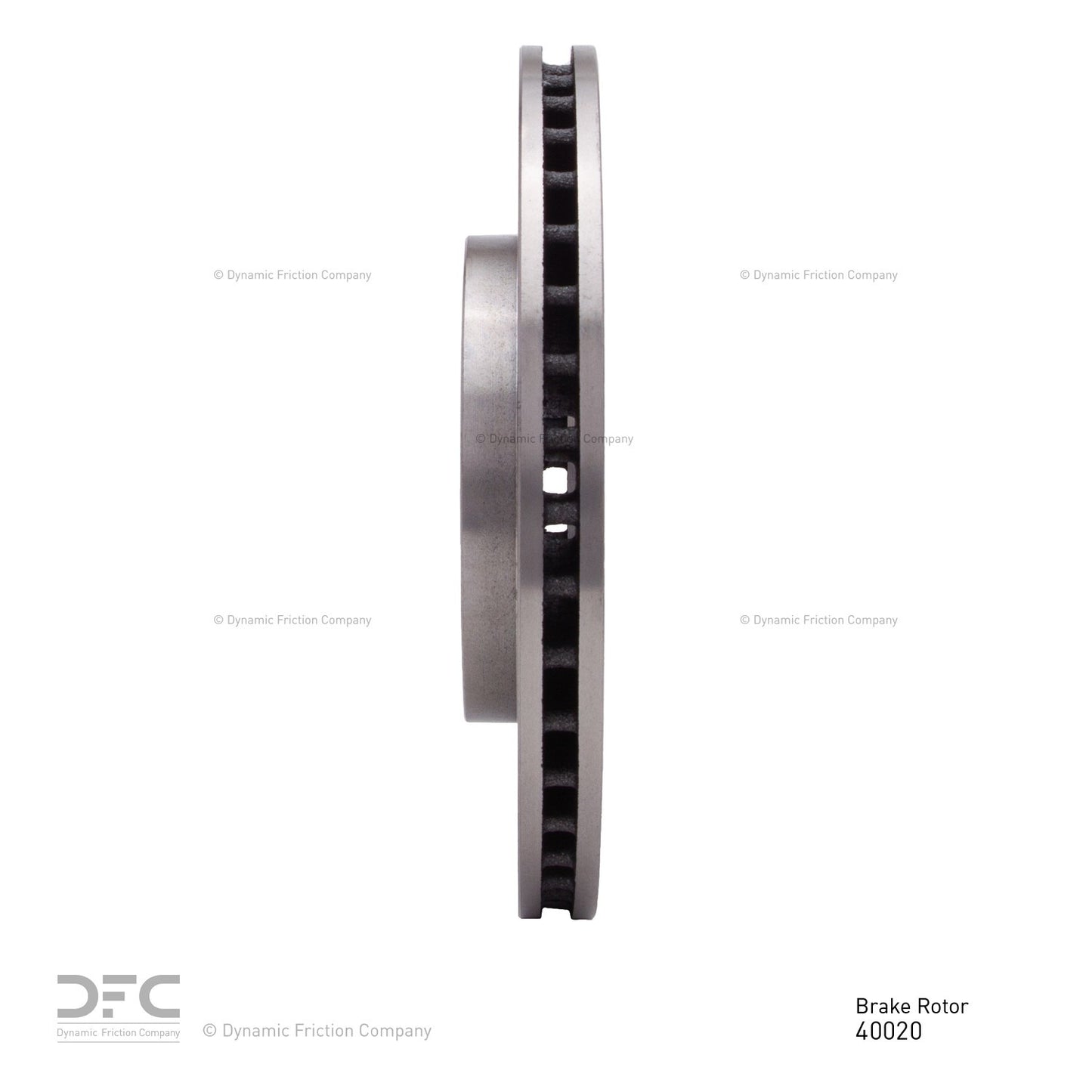 Dynamic Friction Company Disc Brake Rotor 600-40020