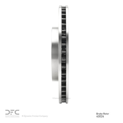 Dynamic Friction Company Disc Brake Rotor 600-40024