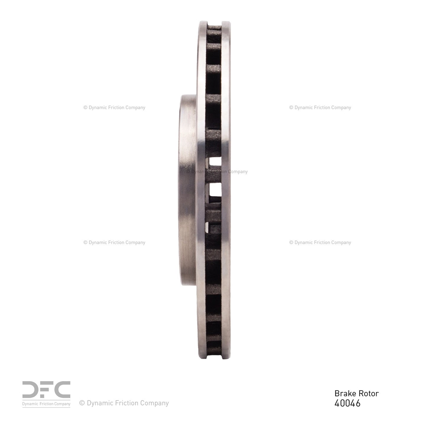 Dynamic Friction Company Disc Brake Rotor 600-40046