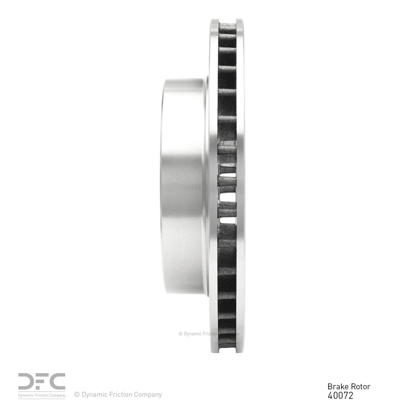 Dynamic Friction Company Disc Brake Rotor 600-40072