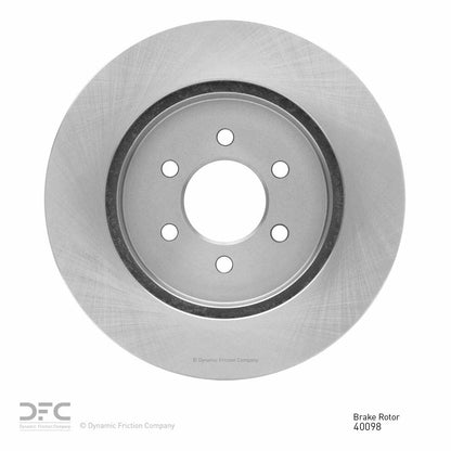 Dynamic Friction Company Disc Brake Rotor 600-40098