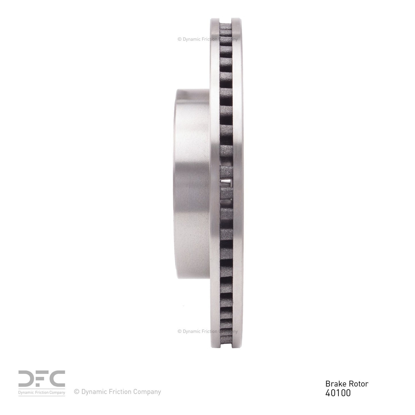 Dynamic Friction Company Disc Brake Rotor 600-40100