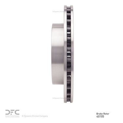 Dynamic Friction Company Disc Brake Rotor 600-40105