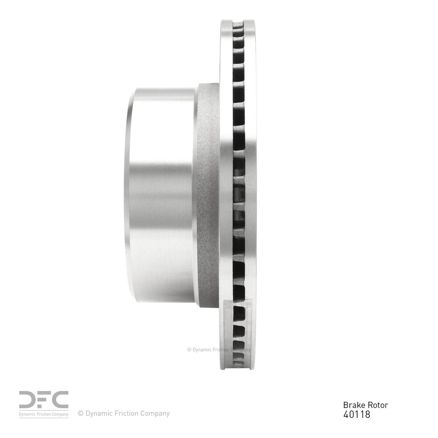 Dynamic Friction Company Disc Brake Rotor 600-40118