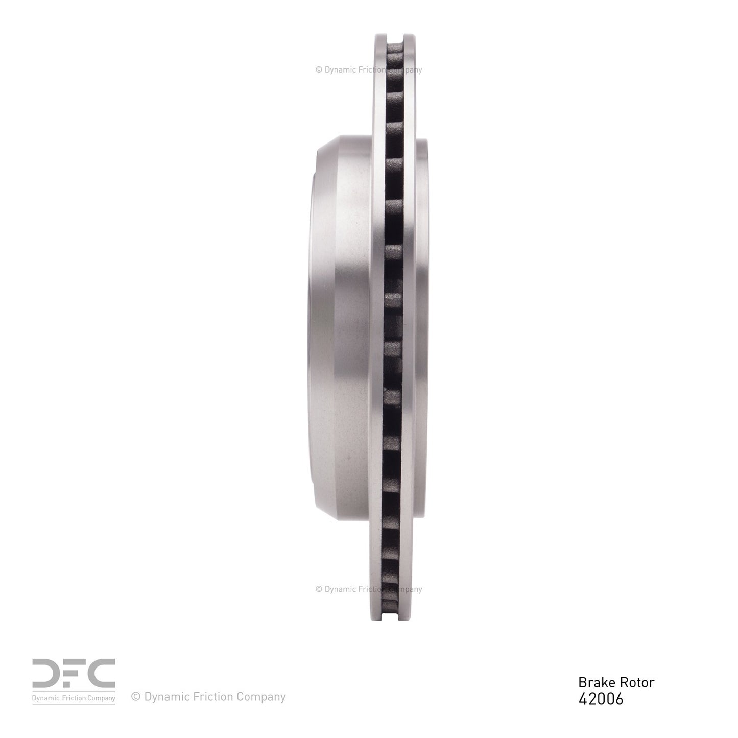 Dynamic Friction Company Disc Brake Rotor 600-42006