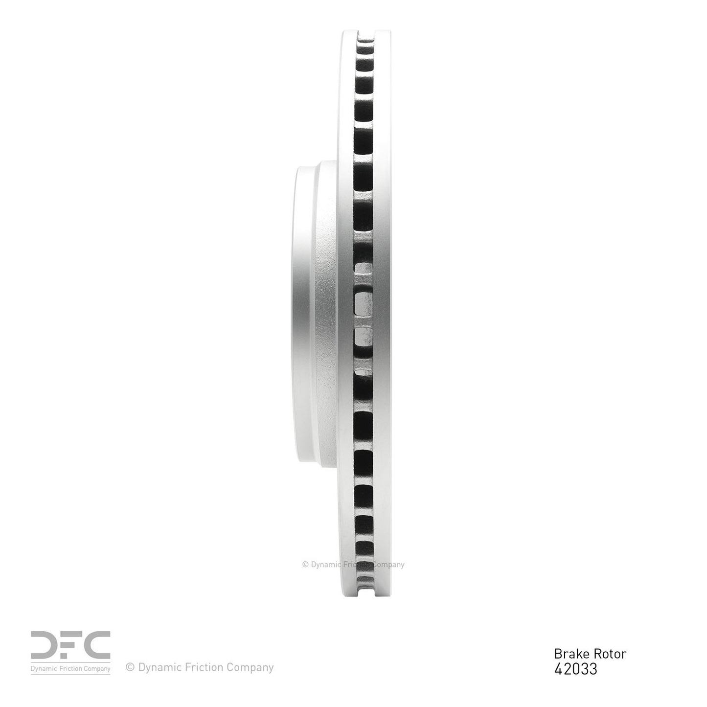 Dynamic Friction Company Disc Brake Rotor 600-42033