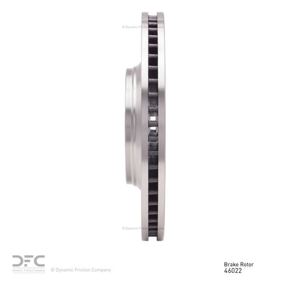 Dynamic Friction Company Disc Brake Rotor 600-46022