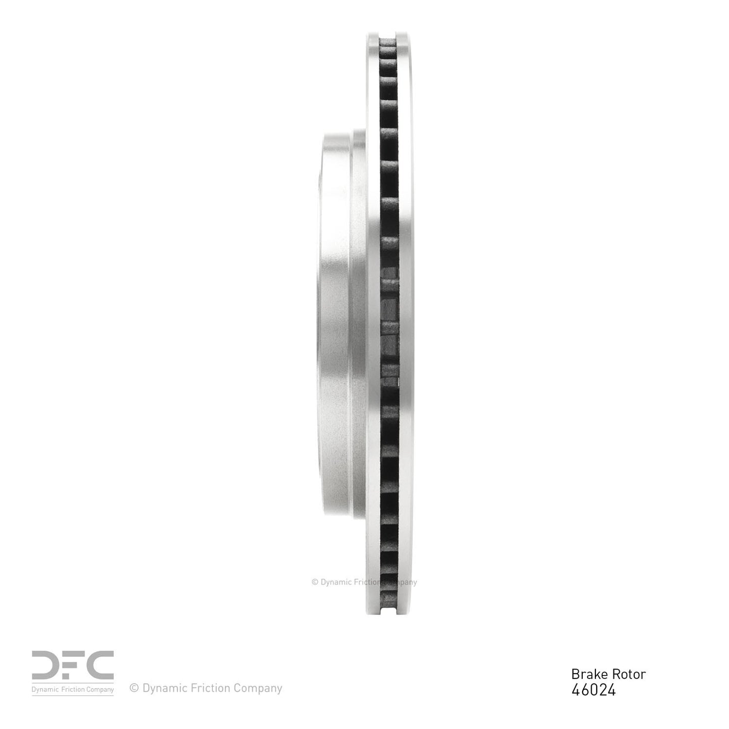 Dynamic Friction Company Disc Brake Rotor 600-46024