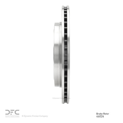 Dynamic Friction Company Disc Brake Rotor 600-46024