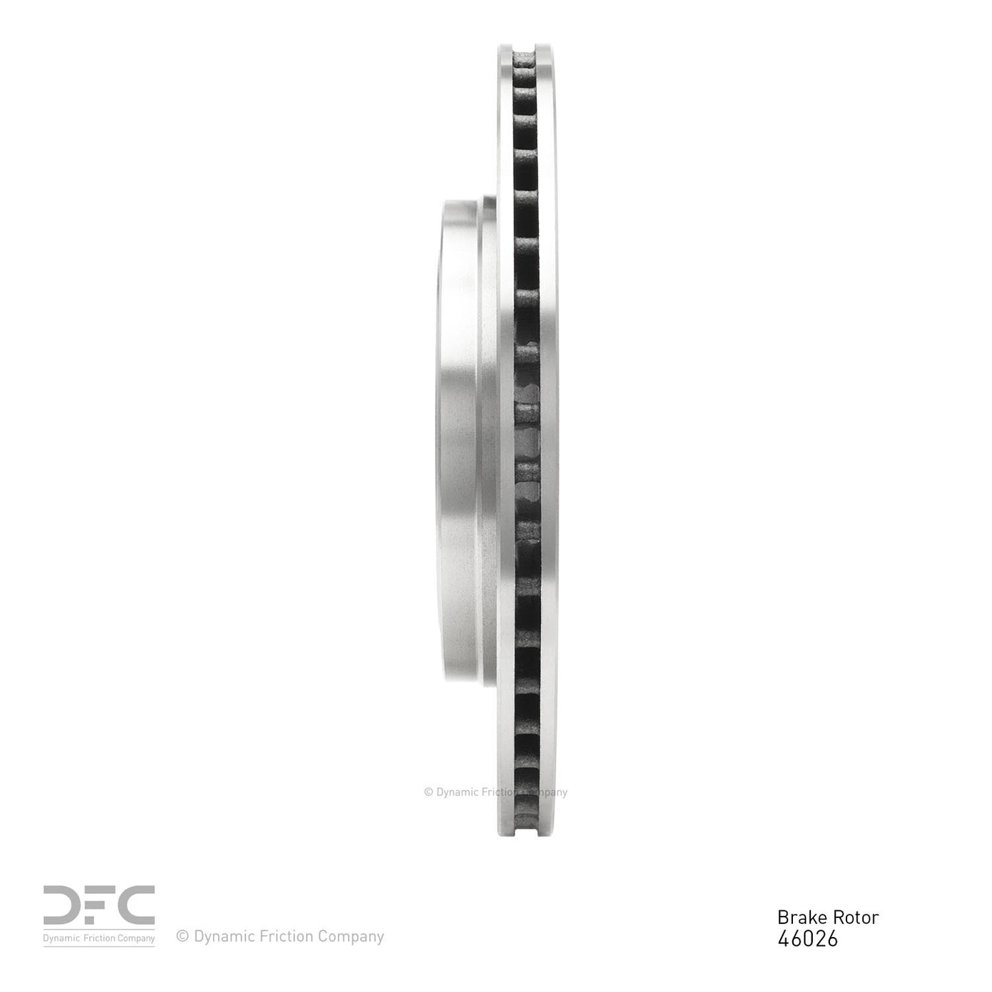 Dynamic Friction Company Disc Brake Rotor 600-46026