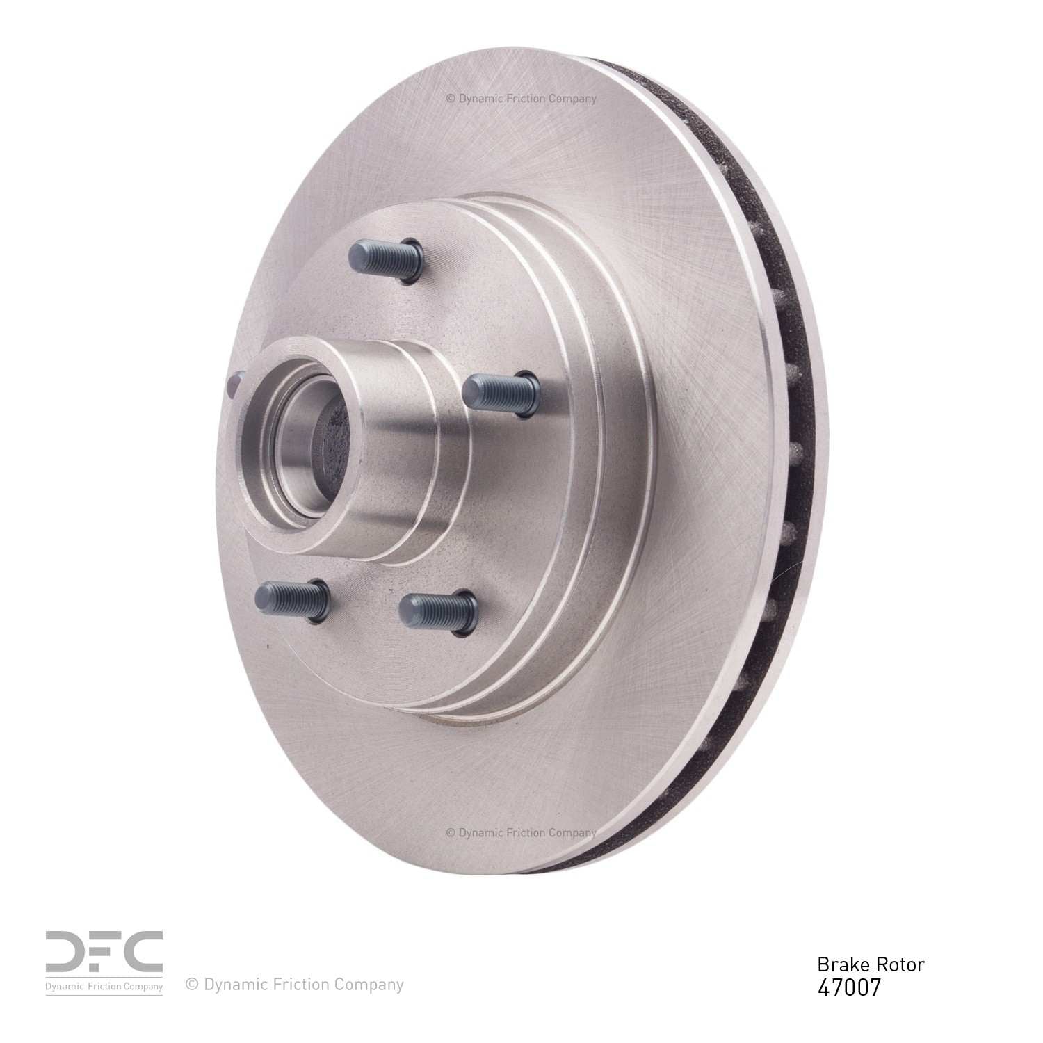 Dynamic Friction Company Disc Brake Rotor 600-47007