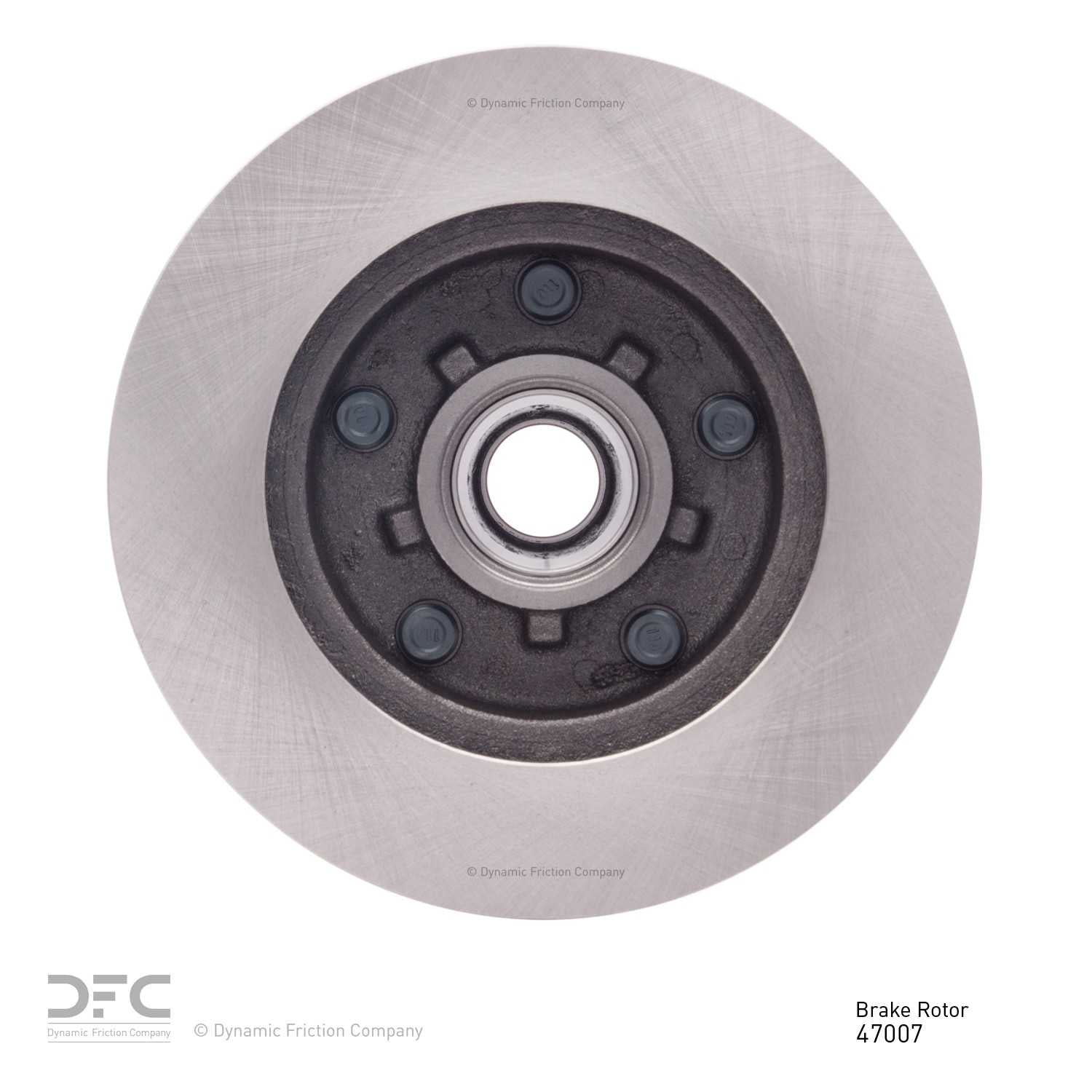 Dynamic Friction Company Disc Brake Rotor 600-47007