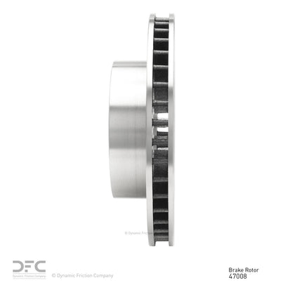 Dynamic Friction Company Disc Brake Rotor 600-47008