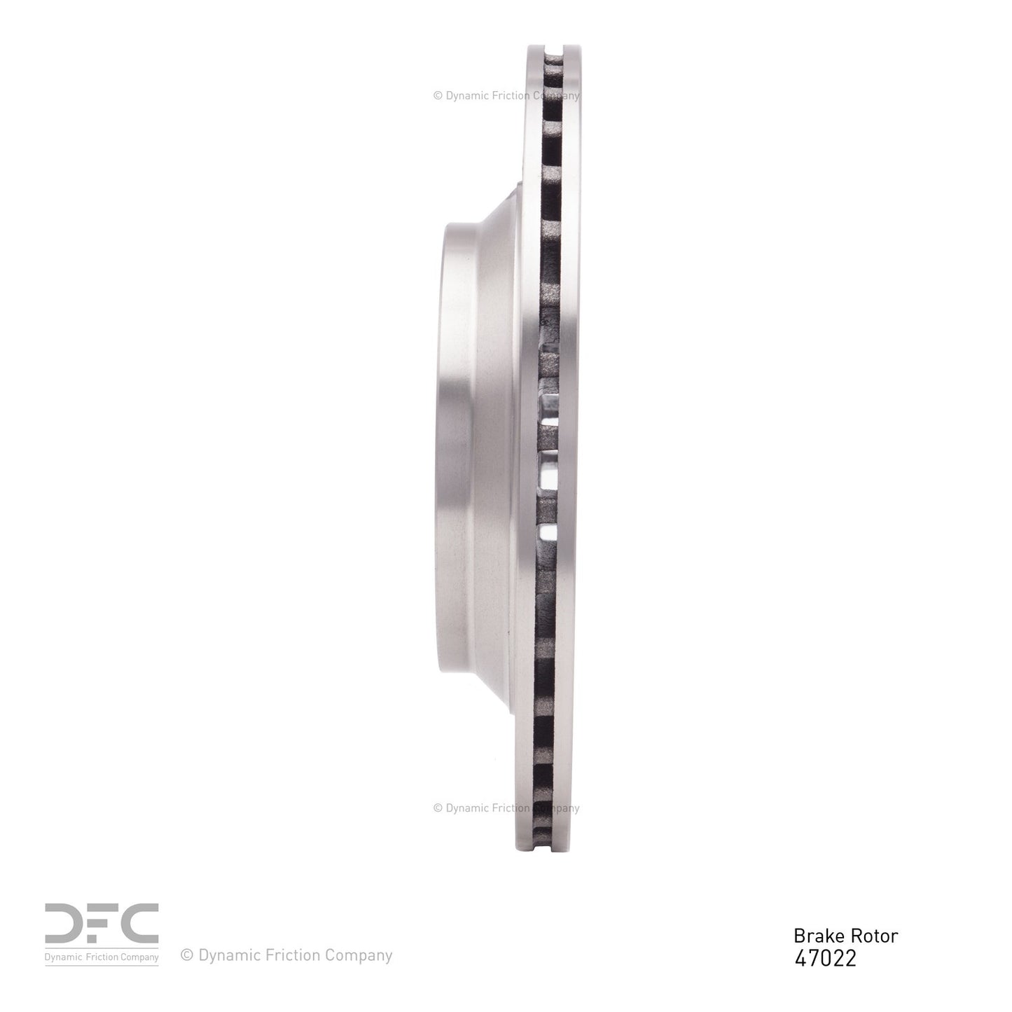 Dynamic Friction Company Disc Brake Rotor 600-47022