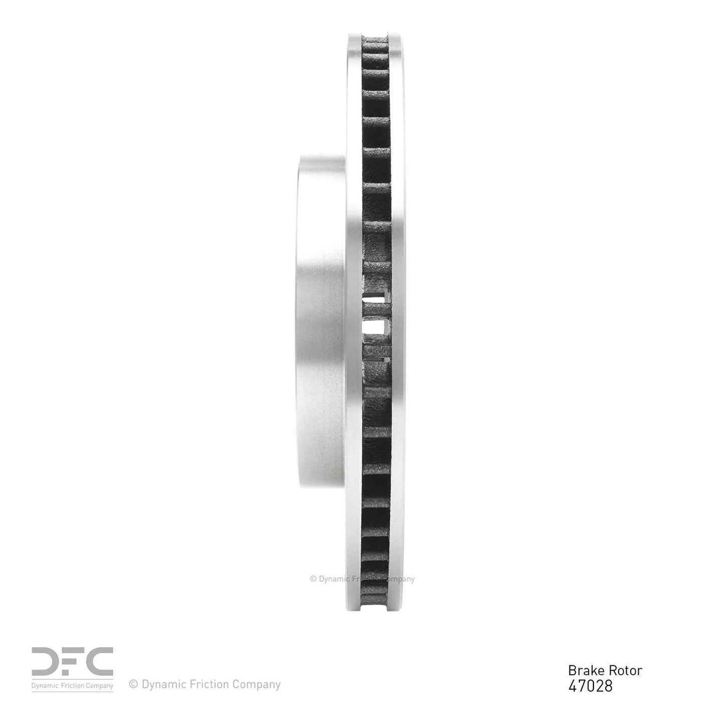 Dynamic Friction Company Disc Brake Rotor 600-47028