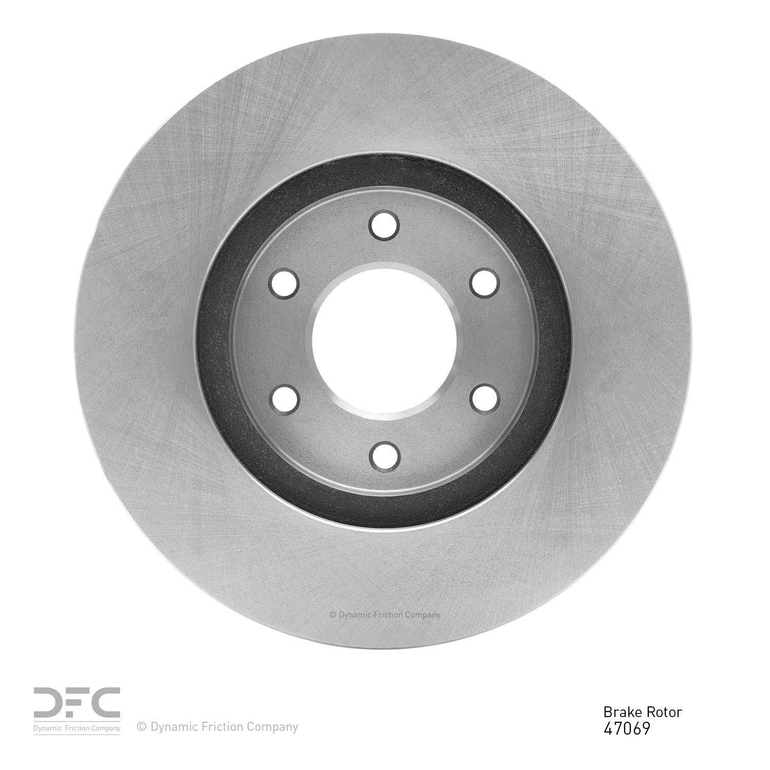 Dynamic Friction Company Disc Brake Rotor 600-47069