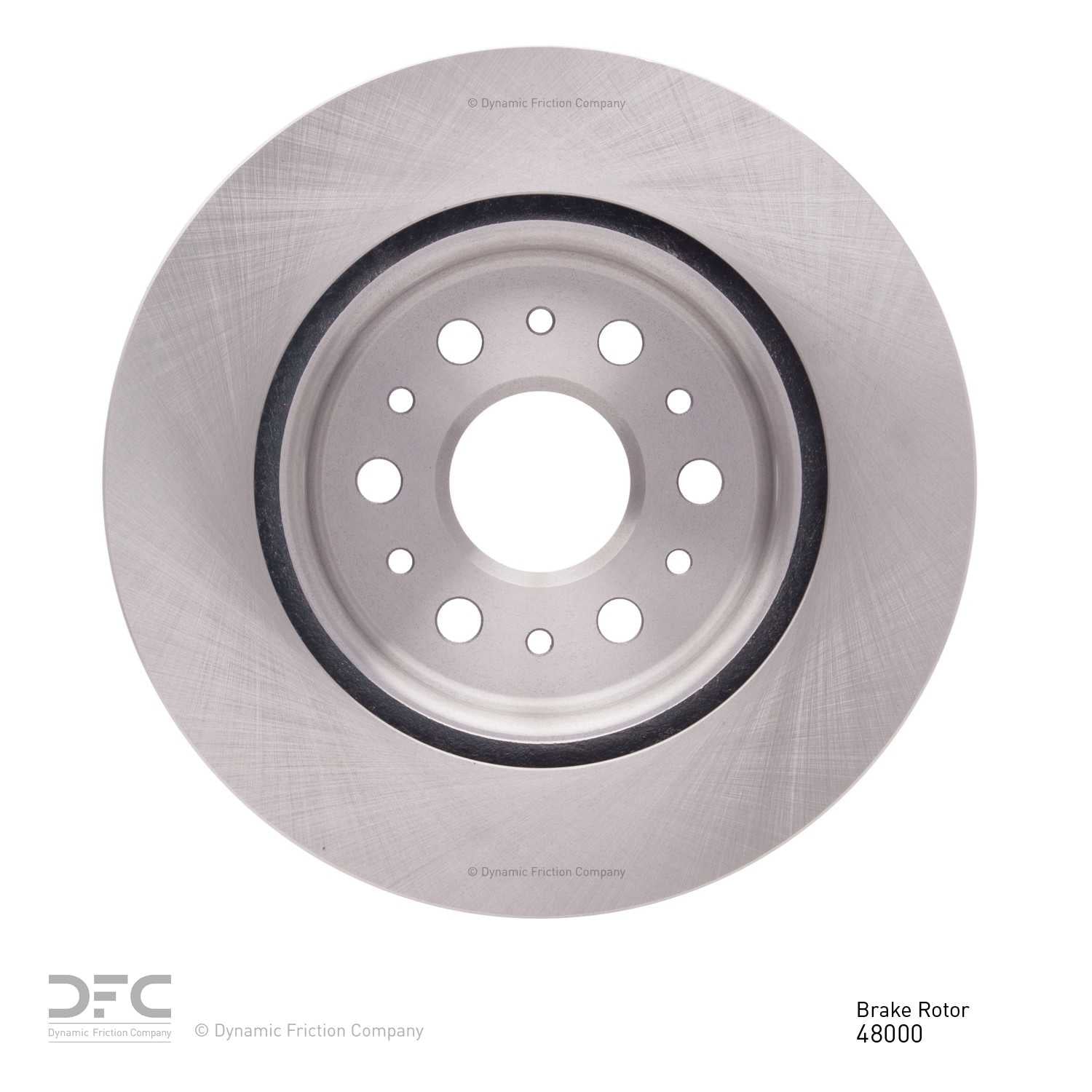 Dynamic Friction Company Disc Brake Rotor 600-48000
